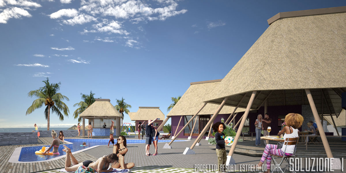Hotel escola estrela do mar - 1 versione progetto